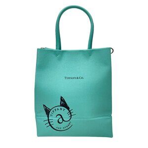 TIFFANY & CO. Blue Tote Bag